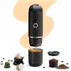 Aisny Macchina per Caffè Espresso, Macchina Elettrica Portatile da 12V 100W Macchina per Caffè Completamente Automatica Piccola Macchina per Caffè da Viaggio per Capsule NS e Caffè Macinato