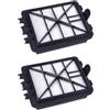 Trade-Shop - 2 filtri HEPA/filtro di scarico/filtro di ricambio compatibili con Kärcher VC 6250 PET, VC 6300, VC 6300 B, VC 6350, VC 6400 PB