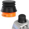 FusedLine Tramoggia monodose con soffietto in silicone e peso anti-popcorning | compatibile con Sage Smart Grinder Pro | Nero