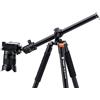 Fotopro Treppiede per fotocamera con testa a sfera, treppiede orizzontale da viaggio, treppiede universale da viaggio per fotocamera digitale DSLR Videocamera Canon Nikon Sony (X-go HR Pro)