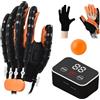 JBMBHC Guanto Robotico per Allenamento della Mano, Supporto per Esercizi Dita e Mobilità - Attivatore Muscolare per Benessere delle Mana