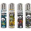 Clipper ACCENDINI CLIPPER LARGE PANDA WARRIOR+LB- BOX 48 Accendini Ricaricabili