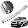 Chromemaster | Protezione paraurti Posteriore | Compatibile con Opel Mokka/Mokka X dal 2012- | Acciaio INOX lucido/cromato | Protezione paraurti protegge la vernice del paraurti dai graffi