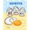 CREATESPACE Ricette: Quaderno per scrivere ricette - Disegno di copertina: uova