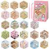 HTTDSLF Adesivi 3D Sticker (20 Temi), aAdesivi di Scena per Adulti e Bambini, aAdesivi per la Casa Fai Da Te, 3D Sticker Kit di Adesivi per Casa in Miniatura per Scrapbook e Diario, con 2 Pinzette