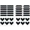 Abiyou Tappeto Gripper, 36 Pezzi Adesivi Antiscivolo per Tappetini, Antiscivolo e Riutilizzabili Tappeto Gripper, Ferma Tappeto Antiscivolo, Antiscivolo Tappeto, per Antiscivolo di Tappeti (Nero)