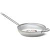 ACCADEMIA MUGNANO Padella saltapasta in alluminio uso professionale da cucina ristorante, 40 cm