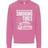 Awdis Felpa Uomo Drifting Con Pneumatici In Fiamme