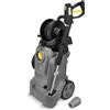 KARCHER SAS Kärcher idropulitrice professionale ad acqua fredda HD 4/10 X Plus Classic con avvogitubo integrato, pressione di lavoro 100 bar, portata 400 l/h, tubo 8 m, pistola ad alta pressione, ugello rotante