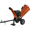 Wortex Drake D420/120L-E - Biotrituratore a scoppio - Motore Loncin G420F con avviamento elettrico