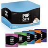 POP CAFFE' - 150 CIALDE kit Degustazione Miscele Deciso,Intenso,Cremoso,Arabico