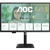 Aoc Monitor 27" ( IPS 2560x1440 QHD 2K 120Hz ) Black Q27P4U