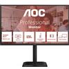 Aoc Monitor 27" ( IPS 2560x1440 QHD 2K 120Hz ) Black Q27E4CV