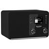 TechniSat DIGITRADIO 307 - Radio DAB (DAB+, FM, ingresso Aux, presa per le cuffie, memoria dei preferiti, sveglia, timer di spegnimento, visualizzazione ora e data, 5 W RMS), nero