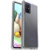 OtterBox Cover per Samsung Galaxy A71 OtterBox Symmetry Clear, resistente a shock e cadute, cover sottile, testata 3x vs norme anti caduta MIL-STD 810G,Trasparente