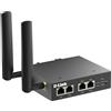 D-Link DWM-314-TP/E Router Modem PoE Multi-Connect 4G | LTE Cat.4 Industriale, Porte Dual PoE+, Switch Ethernet 4 Porte, Sicurezza VPN, Resistenza Estrema, Montaggio DIN-Rail