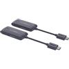 PremiumCord Mini Extender Wireless HDMI Fino a 20 m, Full HD 1080p 60 Hz, 5 Gbps, HDMI1.4, HDCP2.2, Nero