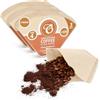 EDESIA ESPRESS - 300 filtri caffè americano in carta non sbiancata - forma a cono - misura 4