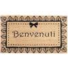 emmevi Zerbino Cocco 38x68 Porta Ingresso Moderno Antiscivolo Tappeto Esterno Porta Tappetino Entrata (N)