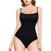 Nebility Body Contenitivo Modellante Donna Intimo Snellente Shaper Pancia Piatta Dimagrante Shaper Invisibile Shaper Spallino Regolabile (Nero, S)