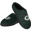 FOCO NFL mens Team color Poly Knit Cup sole pantofole, Uomo, Green Bay Packers, XL (Mens 13-14)