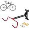 ECOVELO Supporto da Parete per Bicicletta Gancio Pieghevole Rivestito in PVC per Bici Appendi Bici da Muro In Sospensione