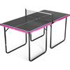 JOOLA Midsize X - Tavolo da ping pong compatto per interni, pieghevole, con rete, 152 x 76 cm