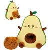 OLAOLA Peluche Avocado con Orsetto Nascosto, 30 cm Morbido Giocattolo Regalo per Bambini e Adulti