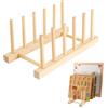 PEUTIER Espositore per Puzzle in Legno, Espositore per Puzzle Scaffale per Puzzle Scaffale per Puzzle in Legno Organizer per Scaffale per Puzzle per Bambini Adulti Archiviazione per Puzzle