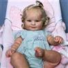 RXDOLL Bambole Reborn Baby in silicone a corpo intero da ragazza 50,8 cm, bambola realistica che sembra reale sorridente, giocattolo anatomicamente corretto, regalo per bambini dai 3 anni in su