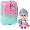 KOOKYLOOS SUITCASE SWEET WISHES - Set di bambole alla moda con valigetta e accessori, contenuto: 1 bambola, 2 costumi, accessori per animali, grucce e una valigetta.