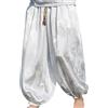 Generic Pantaloni con Elastici alle Caviglie Pantalone Pantaloncini Bodybuilding Flanella Vintage Calzoni Zip Donna Vendita Stampa Bottoni 9.2 Cerniere Fino qualità Ciniglia Calcio Sciare Sportiva