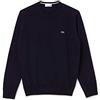 Lacoste Ah0841 Maglione, Blu (Marine/Sinople-Farine Asy), X-Large (Taglia Produttore: 6) Uomo