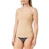 Emporio Armani Top Basic Bonding Microfiber, Maglietta Donna, Rosa (Nude Pink), L