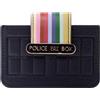 Tardis Dr Who Cabina Telefonica della Polizia con arcobaleno Portafoglio Porta carte, Blu
