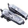 HouYeen Set di 2 fari fendinebbia per paraurti anteriore sinistro e destro, per Ford Focus MK3 Grand Cmax C Max MK2 Mondeo MK5 Transit MK8 Transit Custom Tourneo Custom Galaxy MK3 S Max