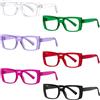 Eyekepper Senza Metallo Senza Viti Cerniere a Molla Occhiali da Lettura per Donna - 6 Paia Lettori Durevoli Signora +3.25
