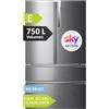 Haier frigorifero americano 100,5cm 685l a ++ nofrost inox hb26fssaaa