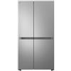 LG GSBC40PYPE - Frigorifero Side by Side, Serie 400, Linear Cooling, Multi AirFlow, Classificazione E, 641 L, Inox Anti impronte