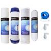 Depuragua - Kit Ricambi Osmosi Inversa | Filtrazione Acqua | Set Completo 4 Filtri | Resistente | Filtri per Depuratore Osmosi Inversa | Compatibili HIdrosalud Hidrobox | In Line