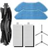 FILTERIST (7 Pezzi) M1 Ricambi Compatibili con Aspirapolvere Robot Lefant M1, 1 Spazzola a Rullo, 2 Spazzole Laterali, 2 Filtri HEPA, 2 Panni per Mop, Kit Accessori
