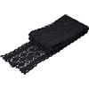 Hztyyier 8 Cm / 2,28 Pollici di Larghezza con Motivo Squisito per la Festa Nuziale di Decorazioni in Stoffa(Nero) Nastro in Pizzo con Rifiniture in Cotone da 10 Yarde 5 Clothing Accessories