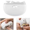 WYFCR 2 in 1 Taglia Unghie Elettrico,Macinatrice automatica per unghie a 2 velocità, Tagliaunghie Neonato con LED Light, Elettrico Sicuro Lima Unghie per Bambini e Adulti, Silenzioso(Bianco)