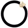 By Eloise London Velvet Gold Heart colore Nero