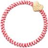 By Eloise London Velvet Gold Heart colore Raspberry Ripple