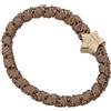 By Eloise London Gold Star Woven colore Suede