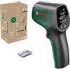 Bosch termometro a infrarossi UniversalTemp (-30 °C...+500 °C, misurazione facile e precisa, 3 gruppi di materiali predefiniti, in scatola di cartone E-Commerce)