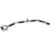 VirtuFit LAT Pulldown Bar Pro - Barra per trazioni - in cromo - Maniglia per cavi - Asta dritta, bicipite, asta per tricipiti, allenamento della forza, asta per muscoli Latissimus