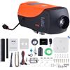 VEVOR Riscaldatore d'Aria Diesel per Auto Camper Camion RV 12 V 8 KW Temperatura Regolabile 8℃ -36℃ Controllo Remoto, Riscaldatore da Parcheggio per Auto Consumo di Carburante 0,16-0,62L/h BTU 20-25m²