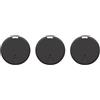 Uxsjakjsd Confezione da 3 Localizzatori GPS per Veicoli Trova Chiavi Localizzatore GPS Mini Localizzatore GPS Localizzatore GPS per Animali Domestici Nero